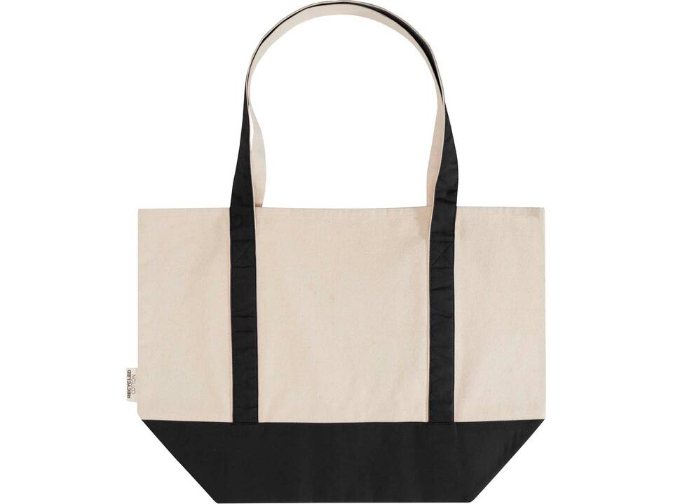 Sam 320 g/m² GRS recycled cotton tote bag 17