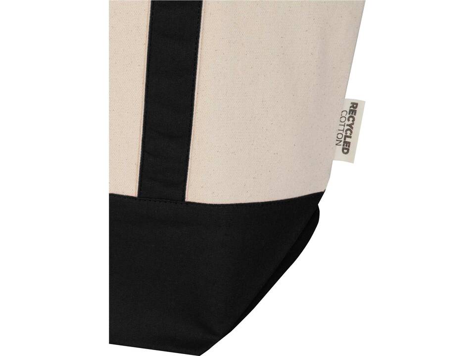 Sam 320 g/m² GRS recycled cotton tote bag 19