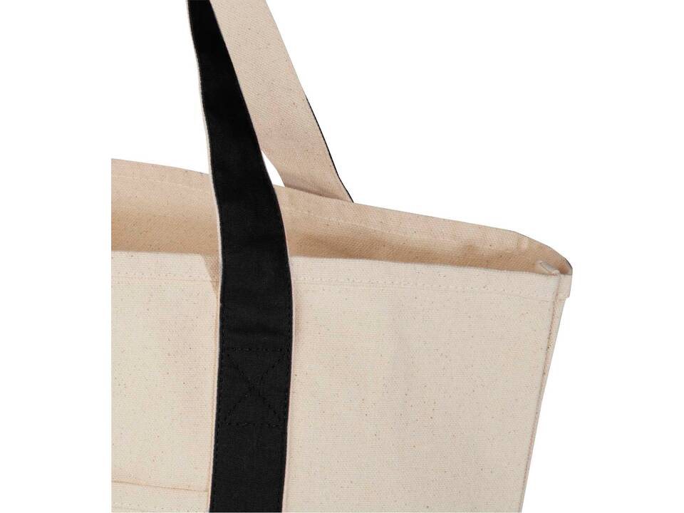 Sam 320 g/m² GRS recycled cotton tote bag 20