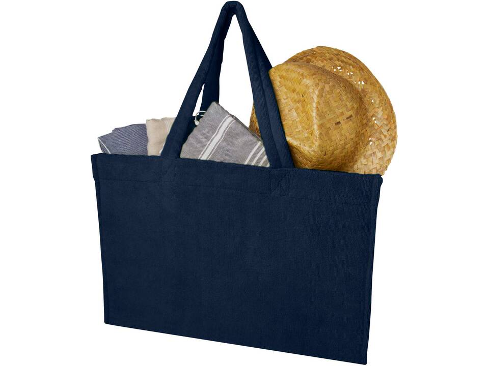 Siam GRS recycled terry beach tote bag 13L 11