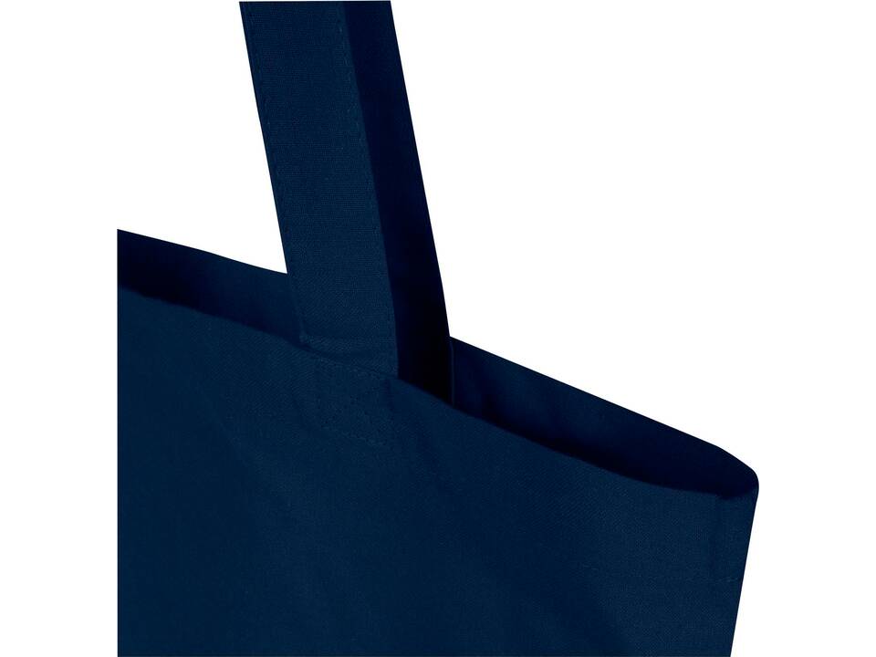 Madras Blend 140 g/m² GRS recycled cotton tote bag 7L 24