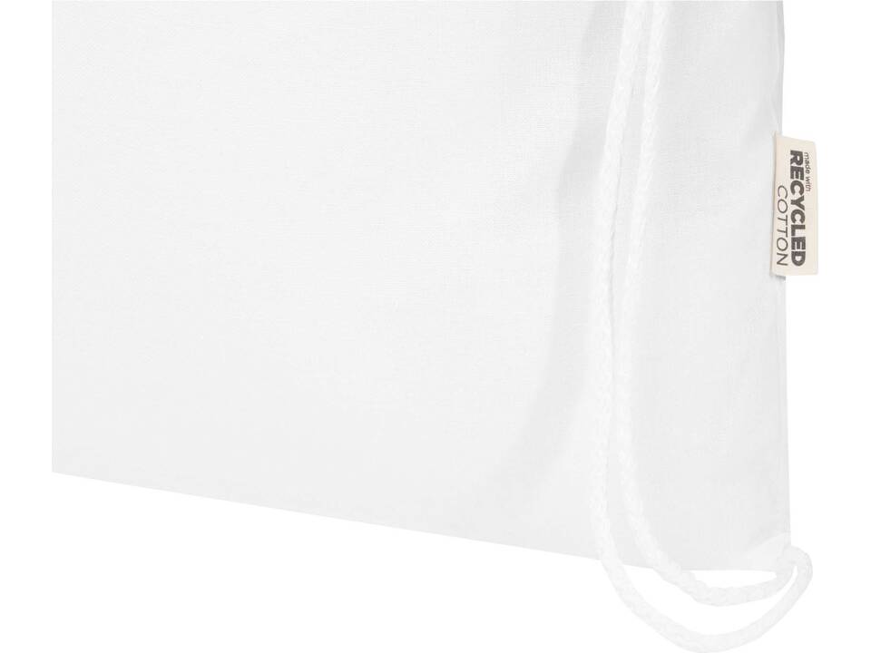 Oregon Blend 140 g/m² GRS recycled drawstring bag 5L 4