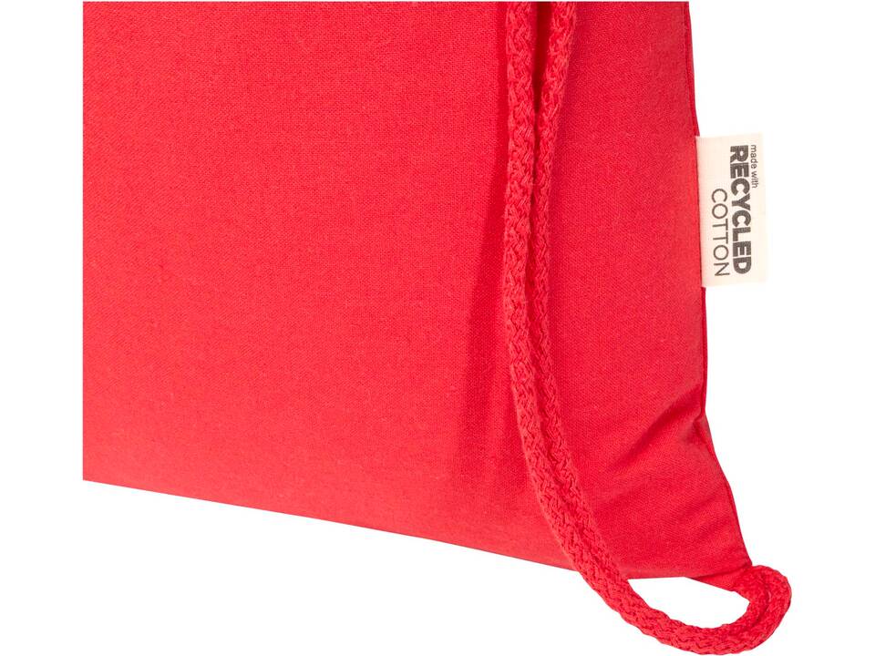 Oregon Blend 140 g/m² GRS recycled drawstring bag 5L 9