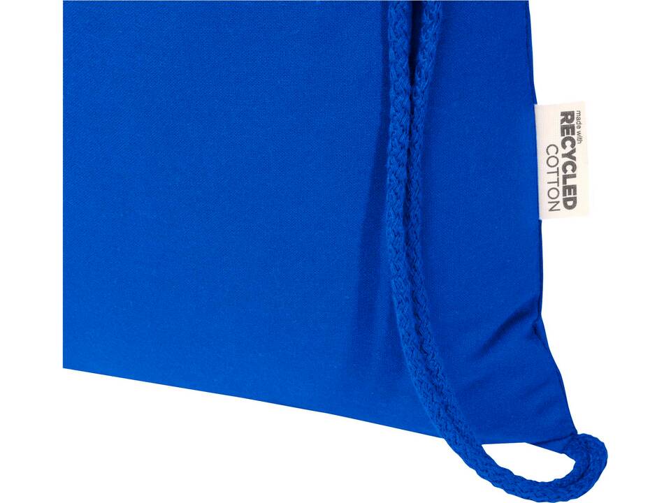 Oregon Blend 140 g/m² GRS recycled drawstring bag 5L 14
