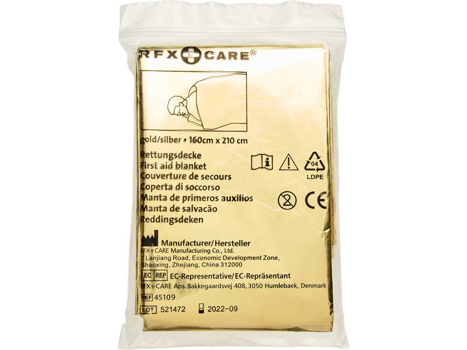 Frederik 2-function emergency blanket 3