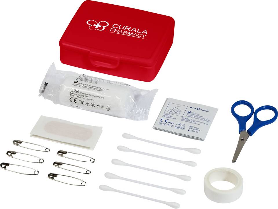 Frederik 24-piece first aid plastic case 3