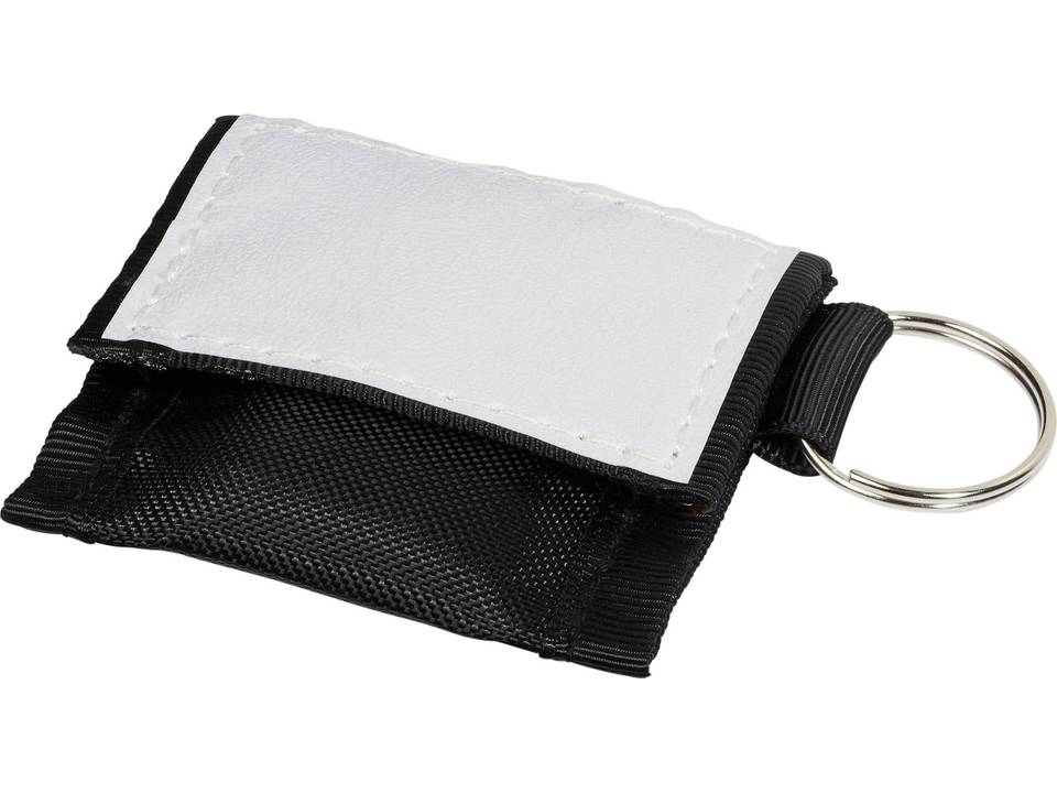 Henrik mouth-to-mouth shield in polyester pouch 3