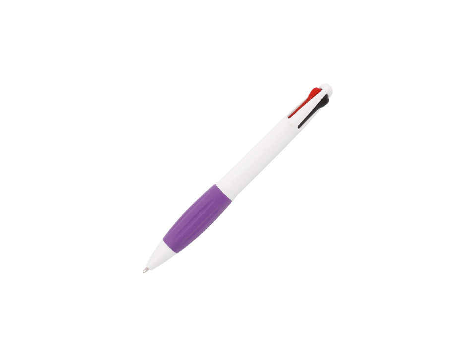 Paxi 4-colour plastic ballpoint