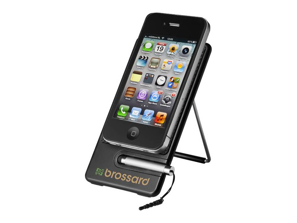 Mobile stand with stylus 5