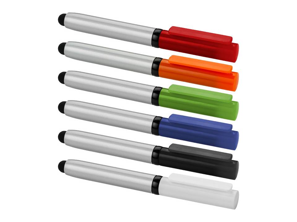 Robo stylus ballpoint pen with screen cleaner 1