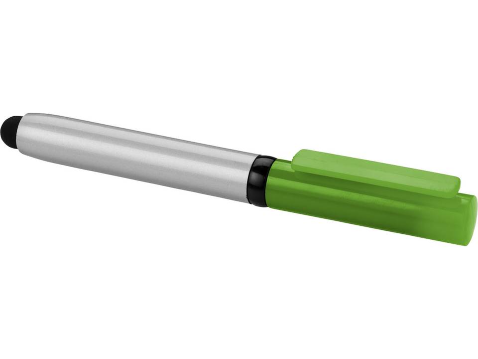 Robo stylus ballpoint pen with screen cleaner 12