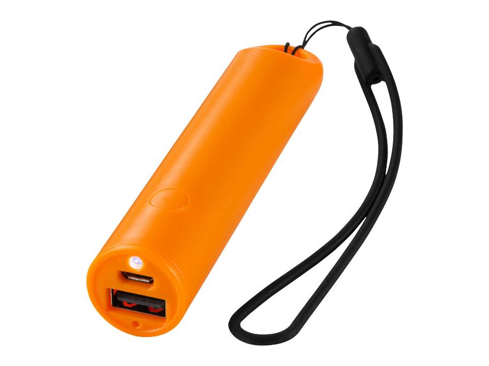 Beam power bank with lanyard