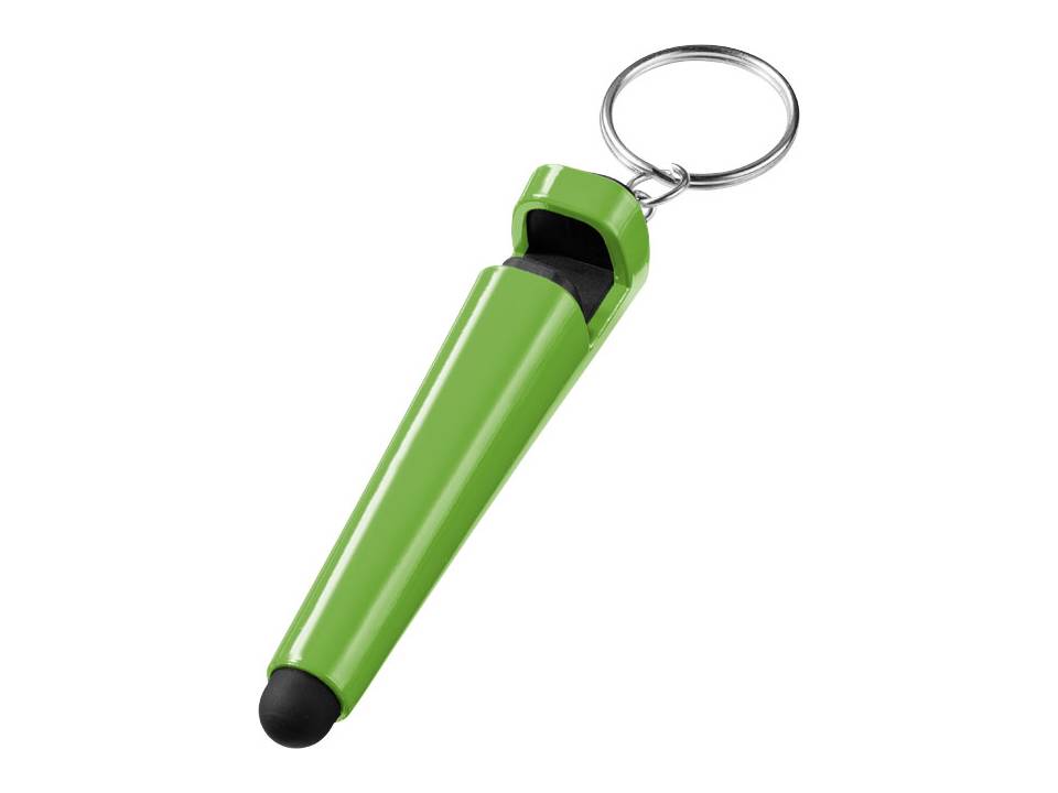 Stylus screen cleaner and smartphone stand 6