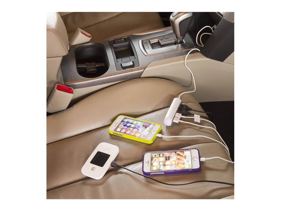 4 Ports QC 3.0 Car Charger 3