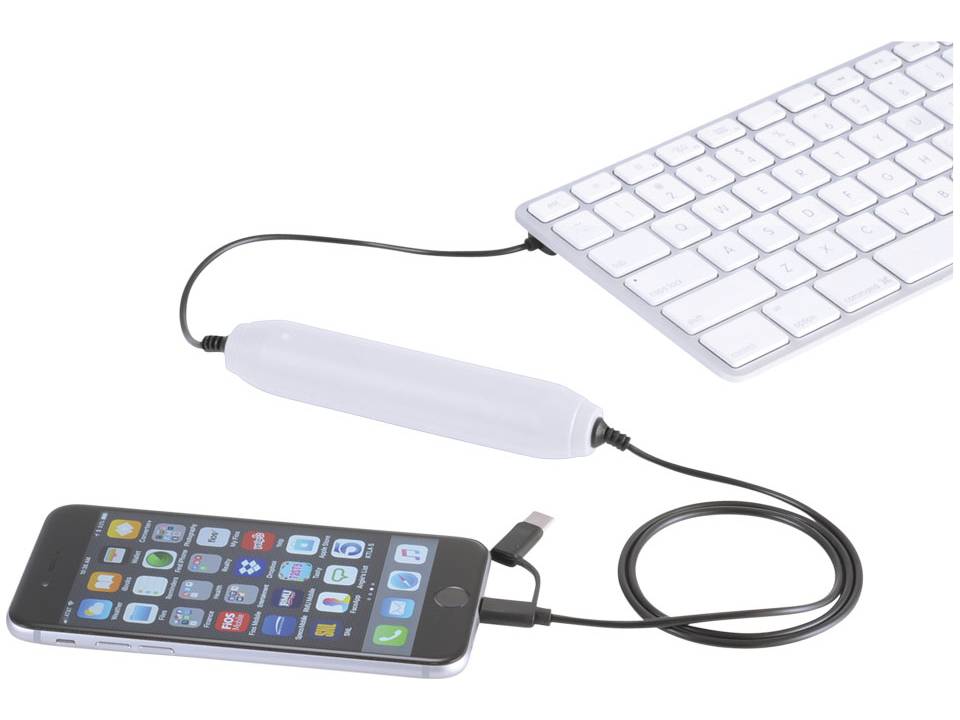 Path 2000 mAh Power Bank with 3-in-1 Cable 15