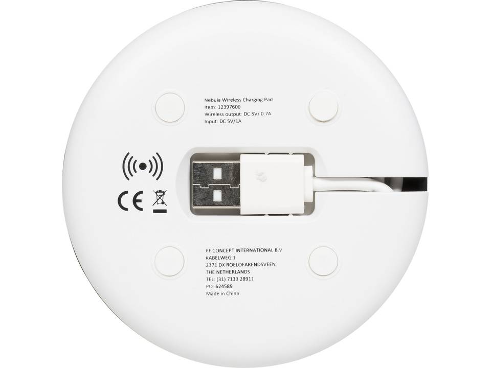 Nebula wireless charging pad with 2-in-1 cable 4