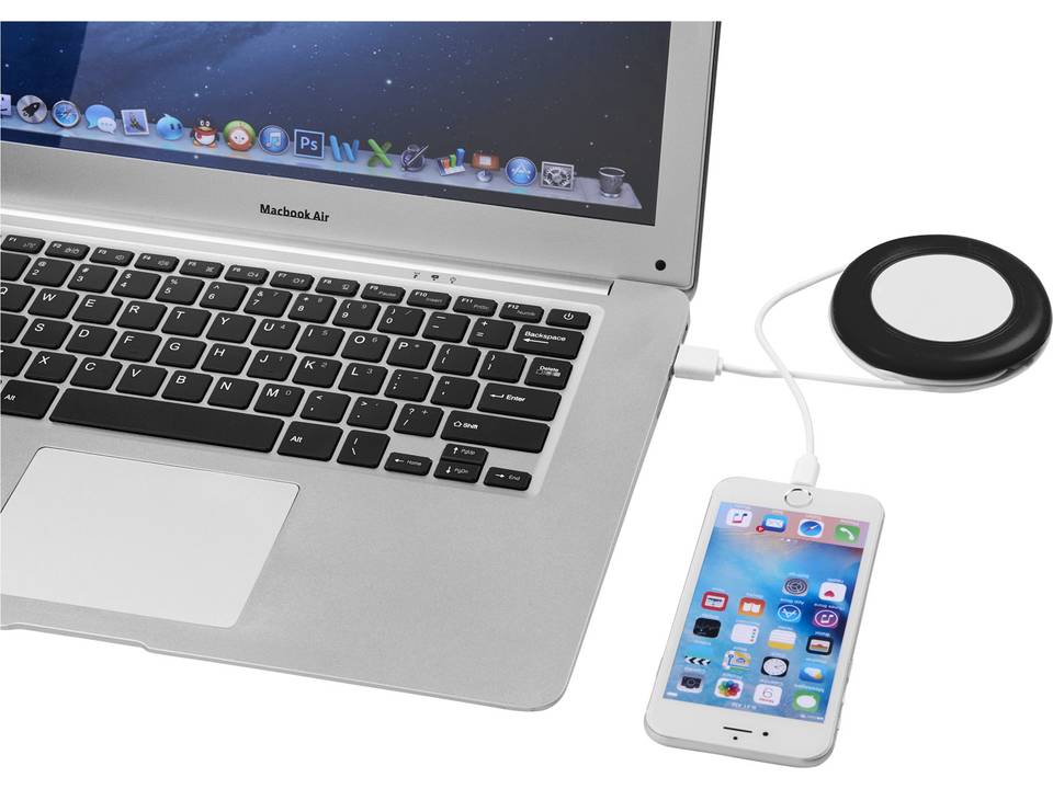 Nebula wireless charging pad with 2-in-1 cable 5