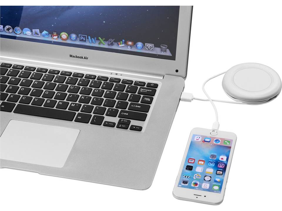 Nebula wireless charging pad with 2-in-1 cable 10