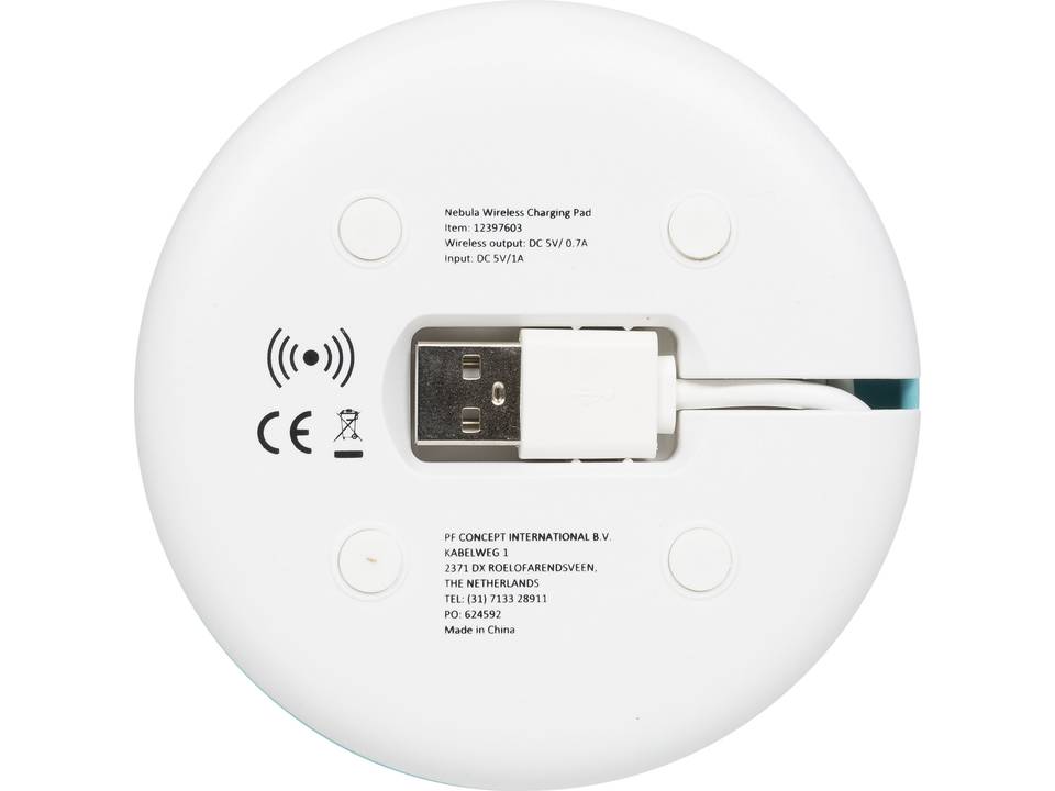 Nebula wireless charging pad with 2-in-1 cable 21