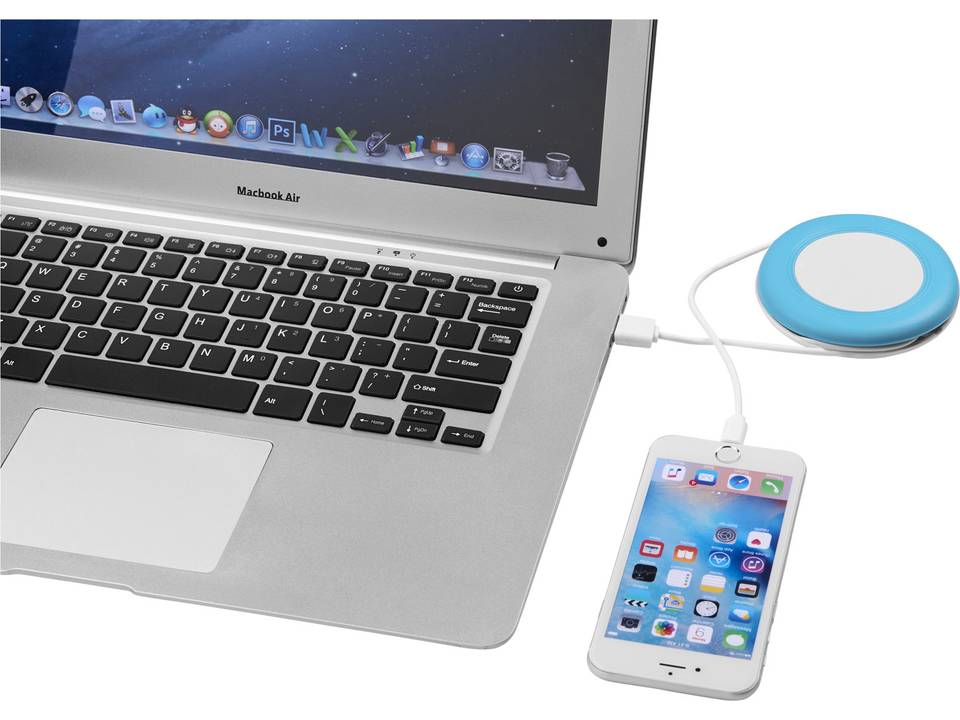 Nebula wireless charging pad with 2-in-1 cable 22