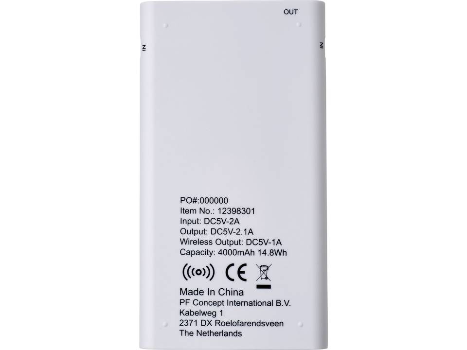 Parallax 4000 mAh wireless power bank 10