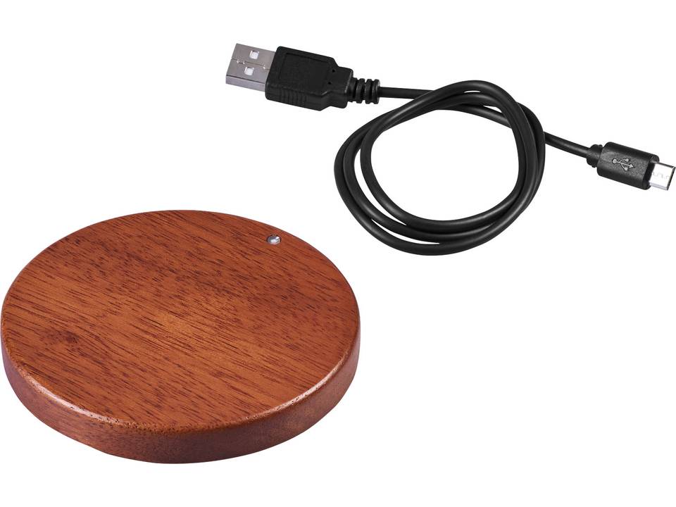 Bora Wooden Wireless Charging Pad 5
