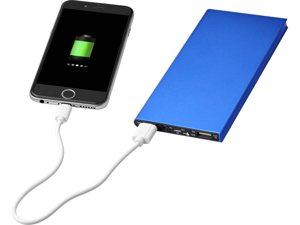 Plate 8000 mAh aluminum power bank 19