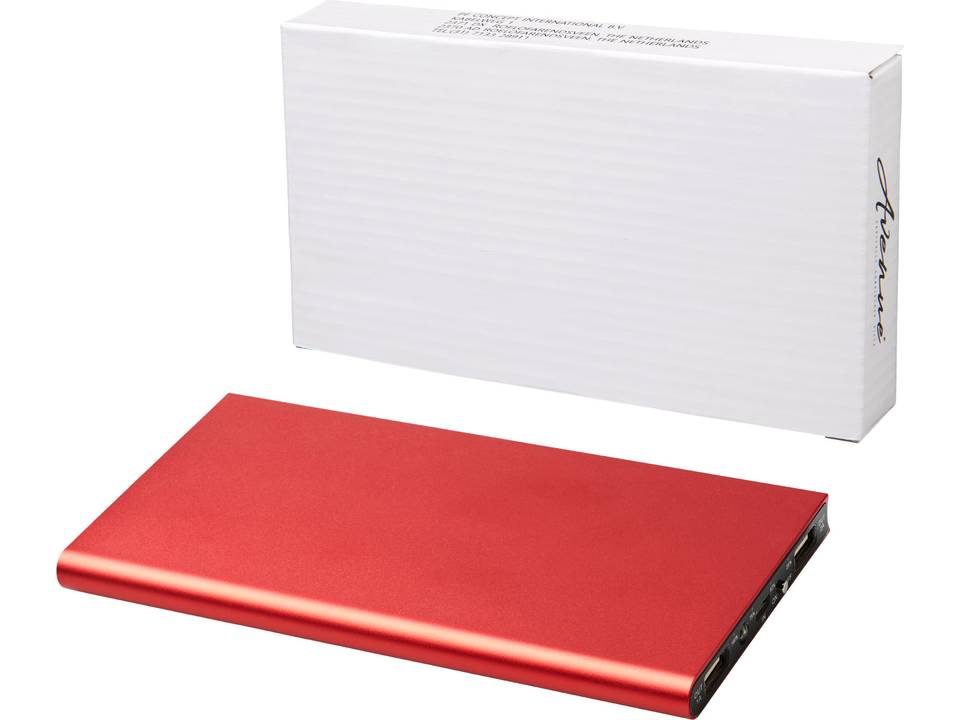 Plate 8000 mAh aluminum power bank 28