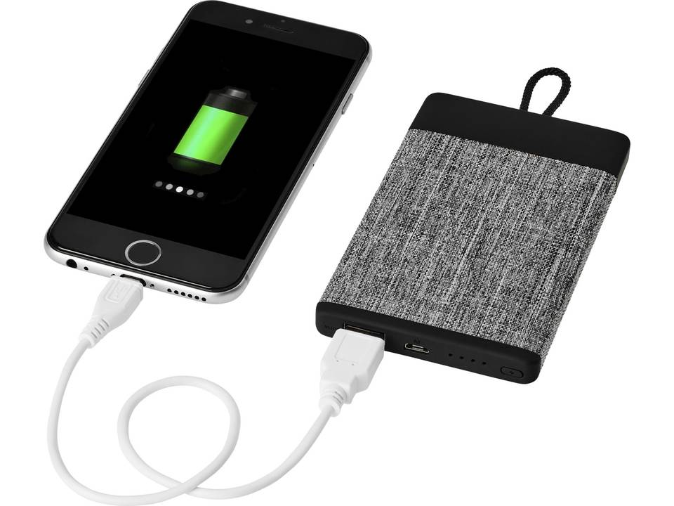 Weave 4000 mAh fabric power bank 4