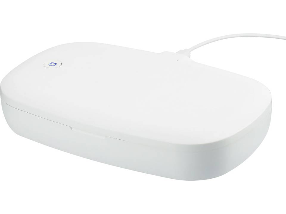 Capsule UV smartphone sanitizer with 5W wireless charging pad 5
