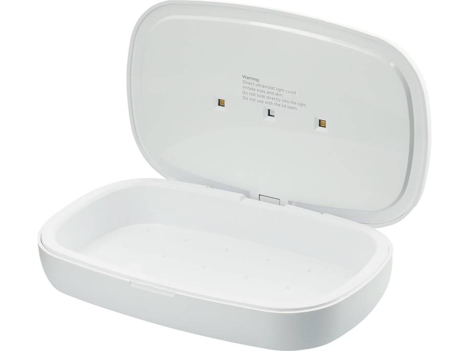 Capsule UV smartphone sanitizer with 5W wireless charging pad 6