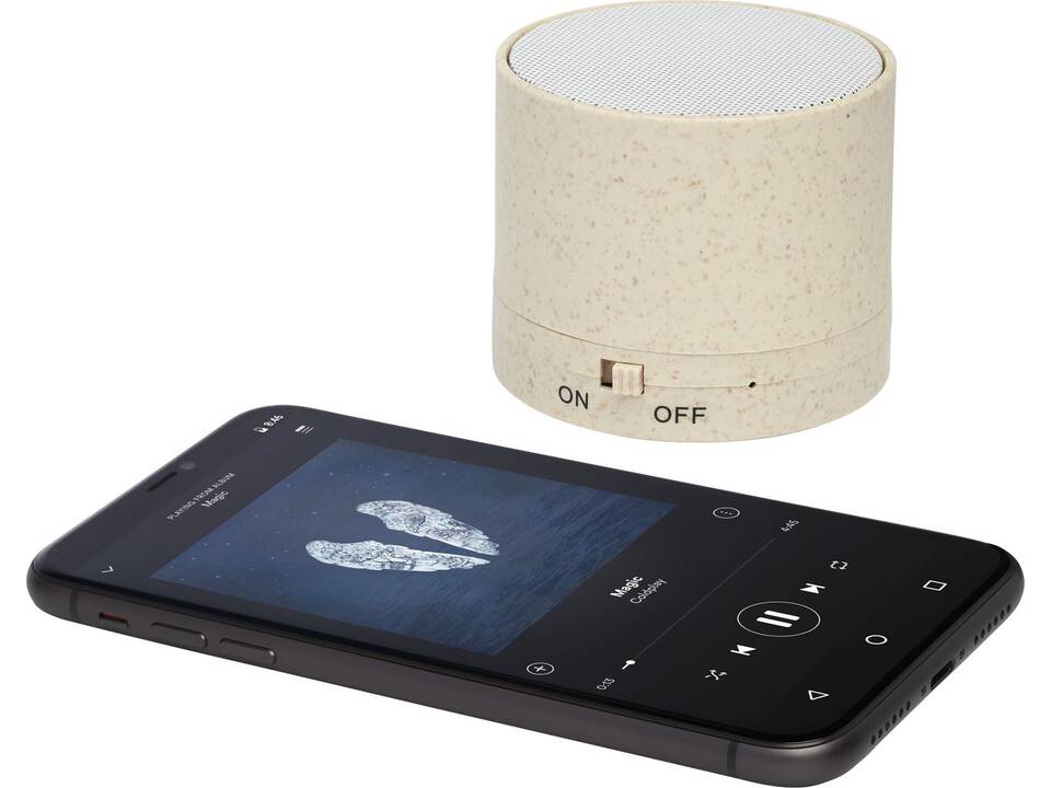 Kikai wheat straw Bluetooth® speaker 7