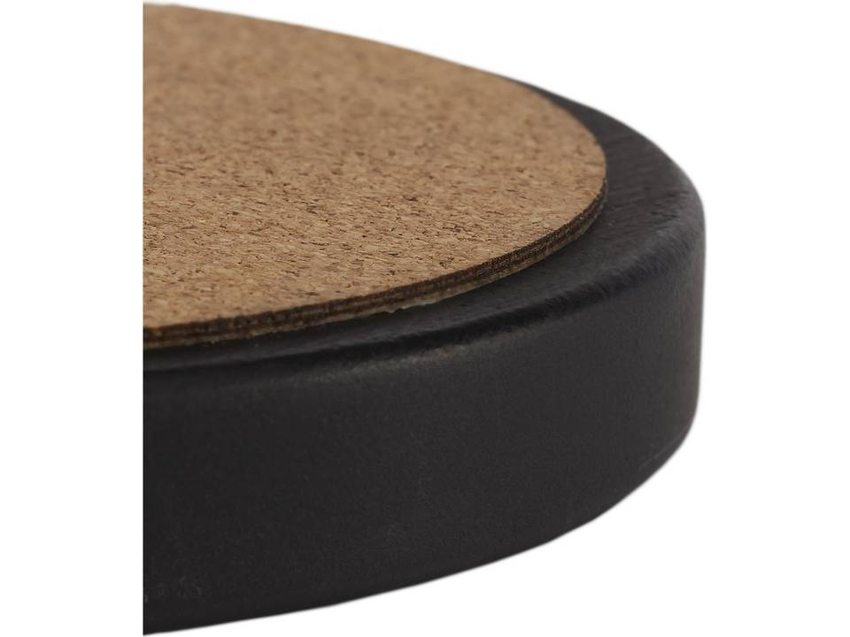 Kivi 10W limestone/cork wireless charging pad 8