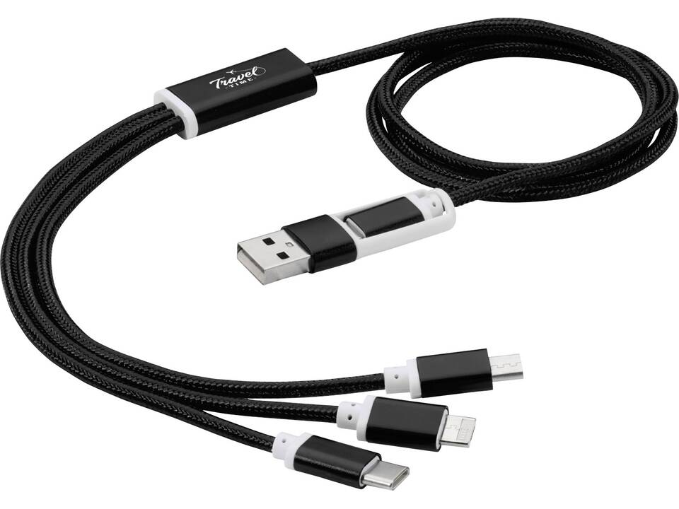 Versatile 3-in-1 charging cable with dual input 17
