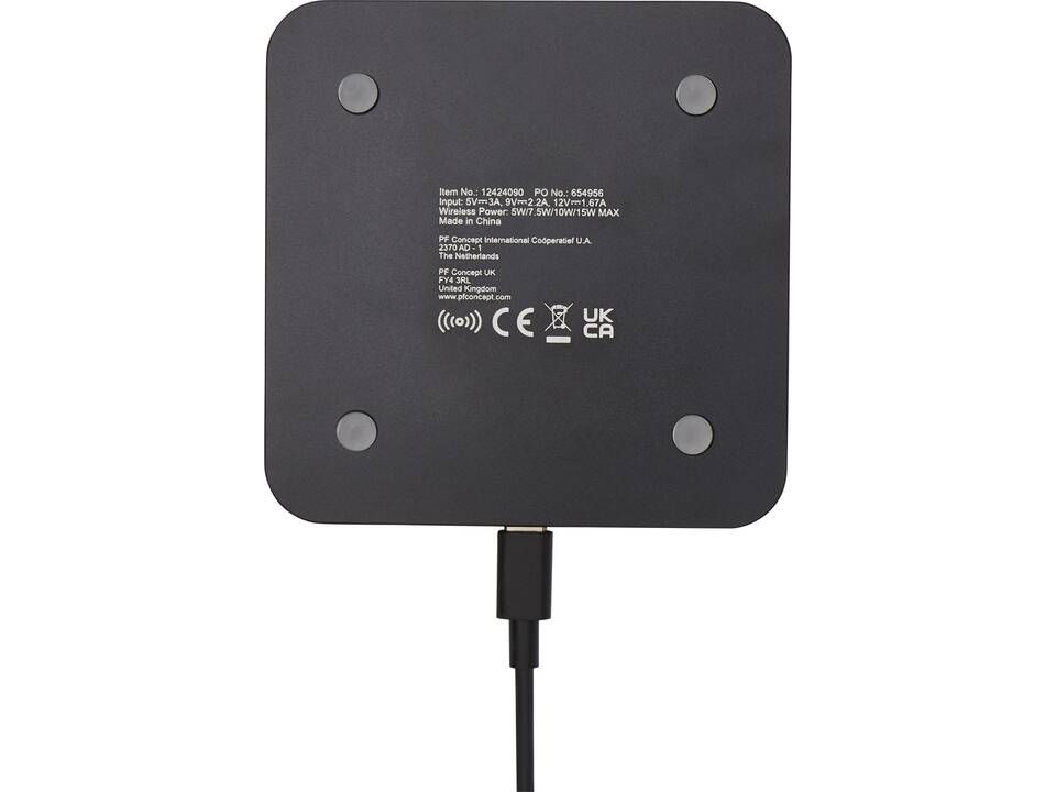 Hybrid 15W premium wireless charging pad 5