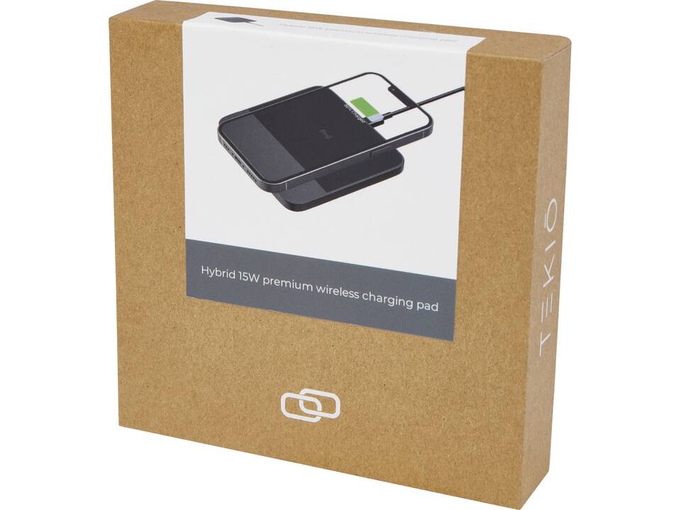 Hybrid 15W premium wireless charging pad 3