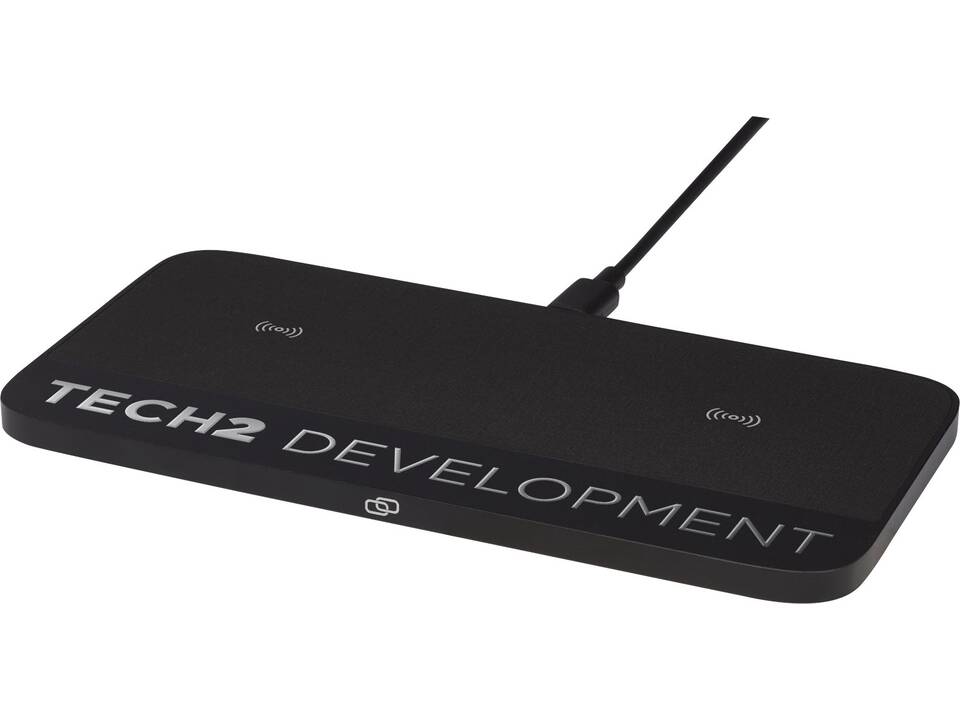 Hybrid 15W premium dual wireless charging pad 1