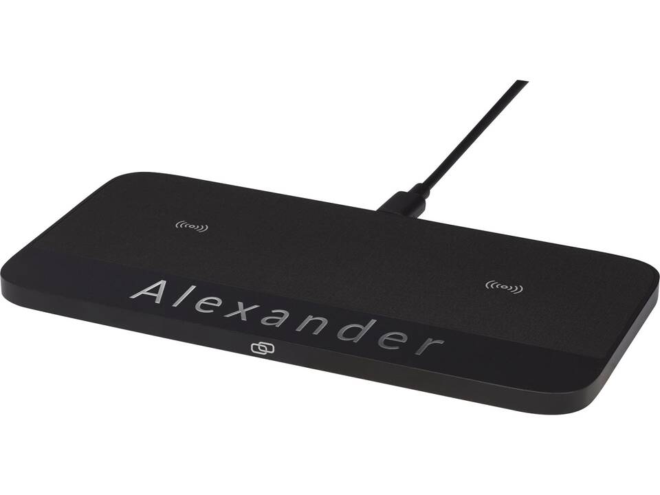 Hybrid 15W premium dual wireless charging pad 2