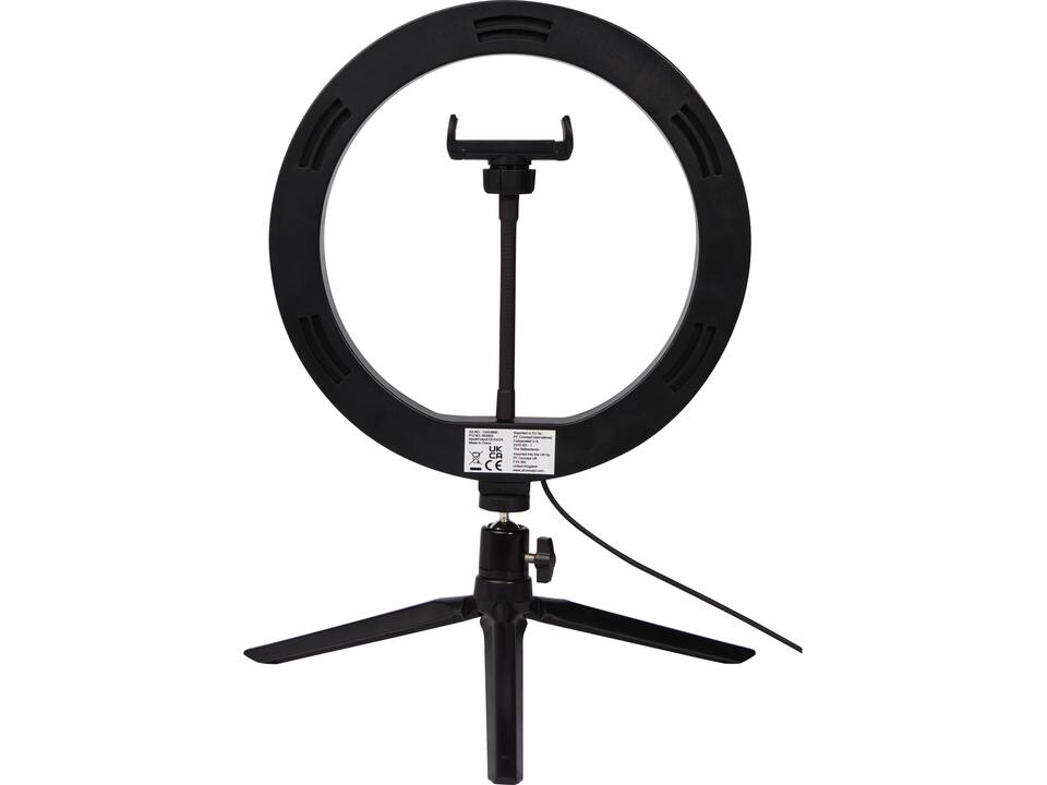 Studio ring light with phone holder and tripod 4
