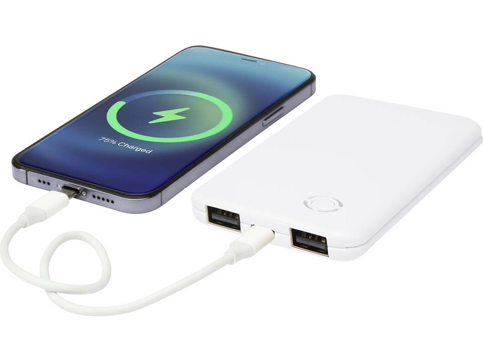 Slender 4000 mAh slim dual power bank 4