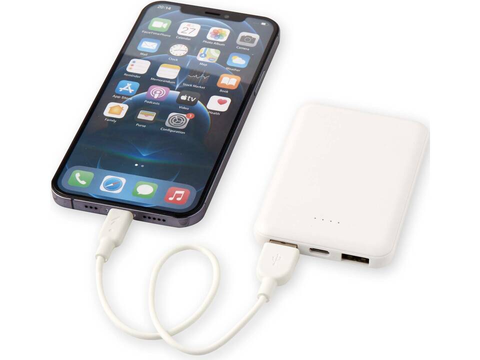 Asama 5000 mAh Type-C recycled plastic power bank 30
