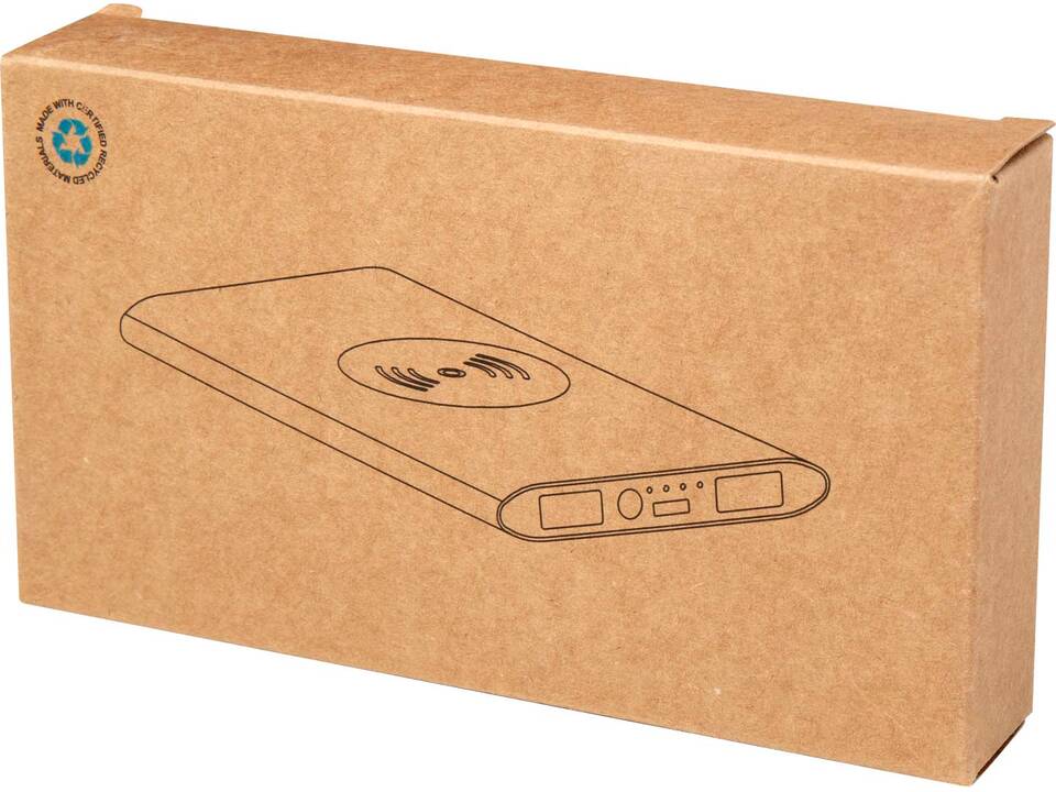 Juice 8000 mAh Type-C recycled aluminium wireless power bank 24