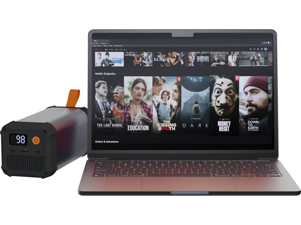 Xtorm XR210 Xtreme 25.600 mAh portable power bank with 100W power socket 7