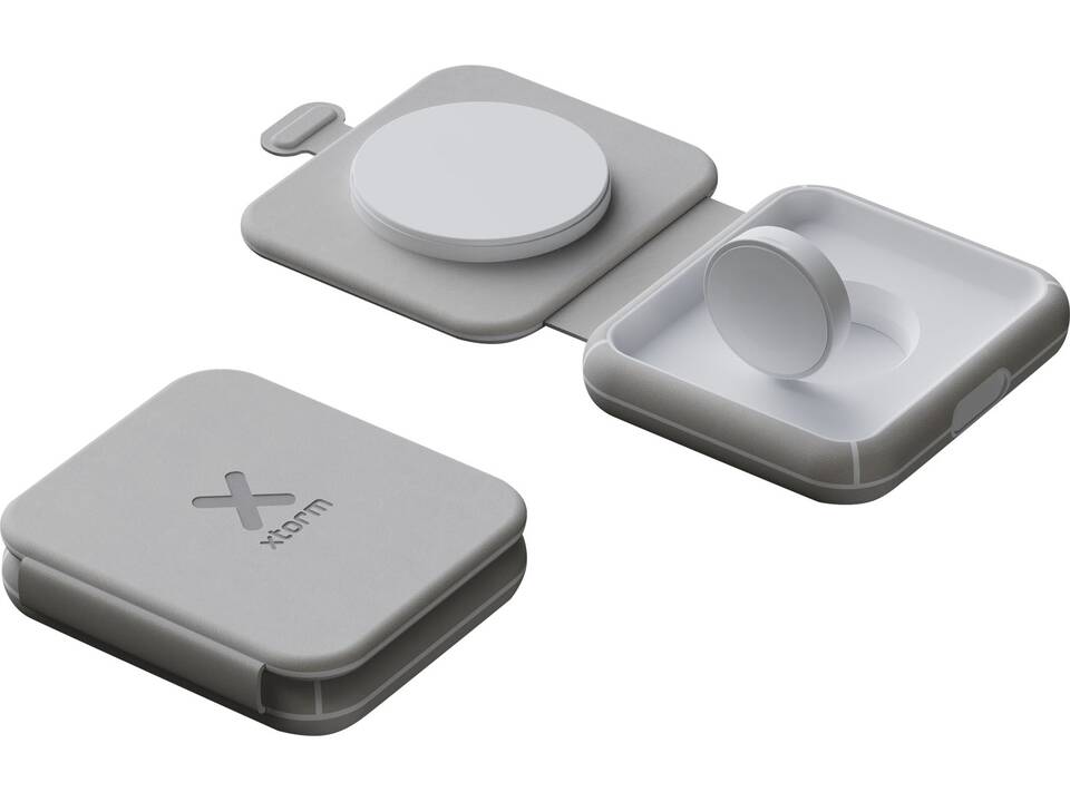 Xtorm XWF21 15W foldable 2-in-1 wireless travel charger 7