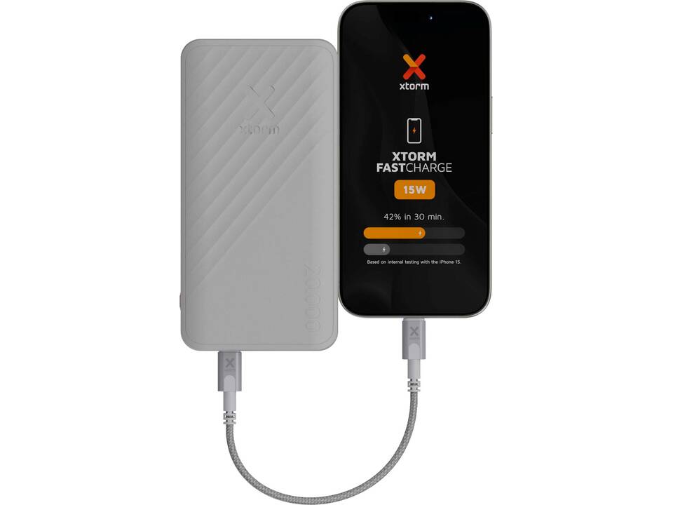 Xtorm XG220 Go2 15W 20.000 mAh fast charge power bank 15