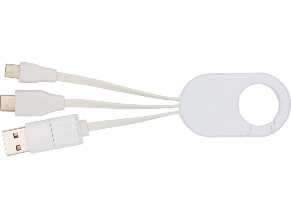 Troop 4-in-1 recycled plastic charging cable 2