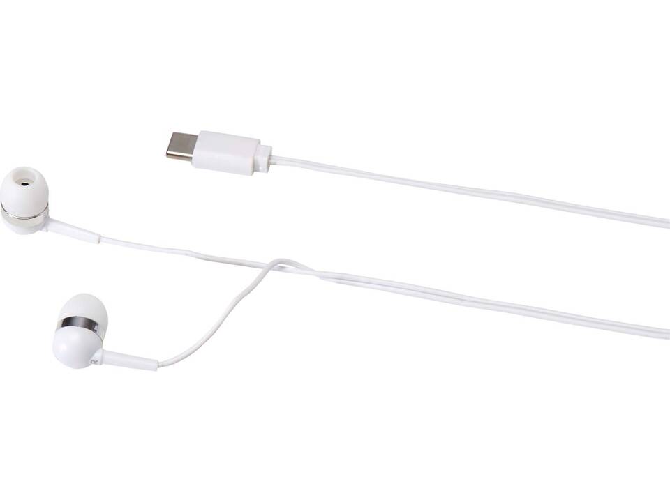 Dofida wired Type-C earbuds with recycled plastic storage box 6