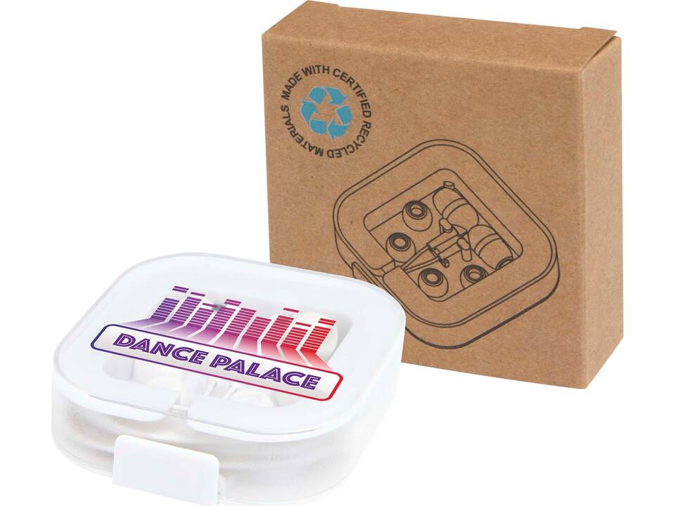 Baekdu wired Type-C headset with recycled plastic storage box 1