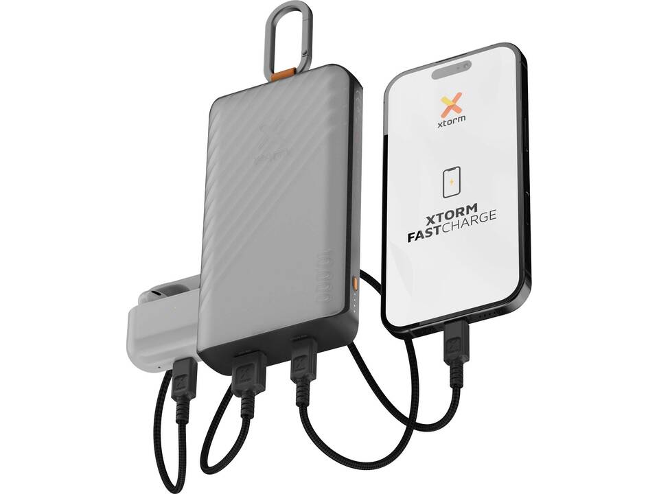 Xtorm XG2S101 Go2 10.000 mAh 15W solar power bank with light 4