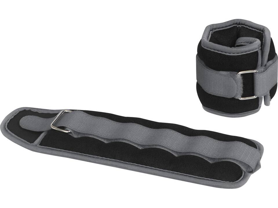 Jane set of 2 x 0.5 kg adjustable ankle/wrist weights 4